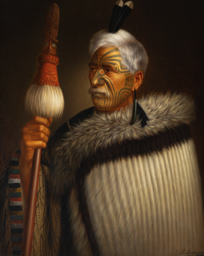 Portrait of Āpihai Te Kawau